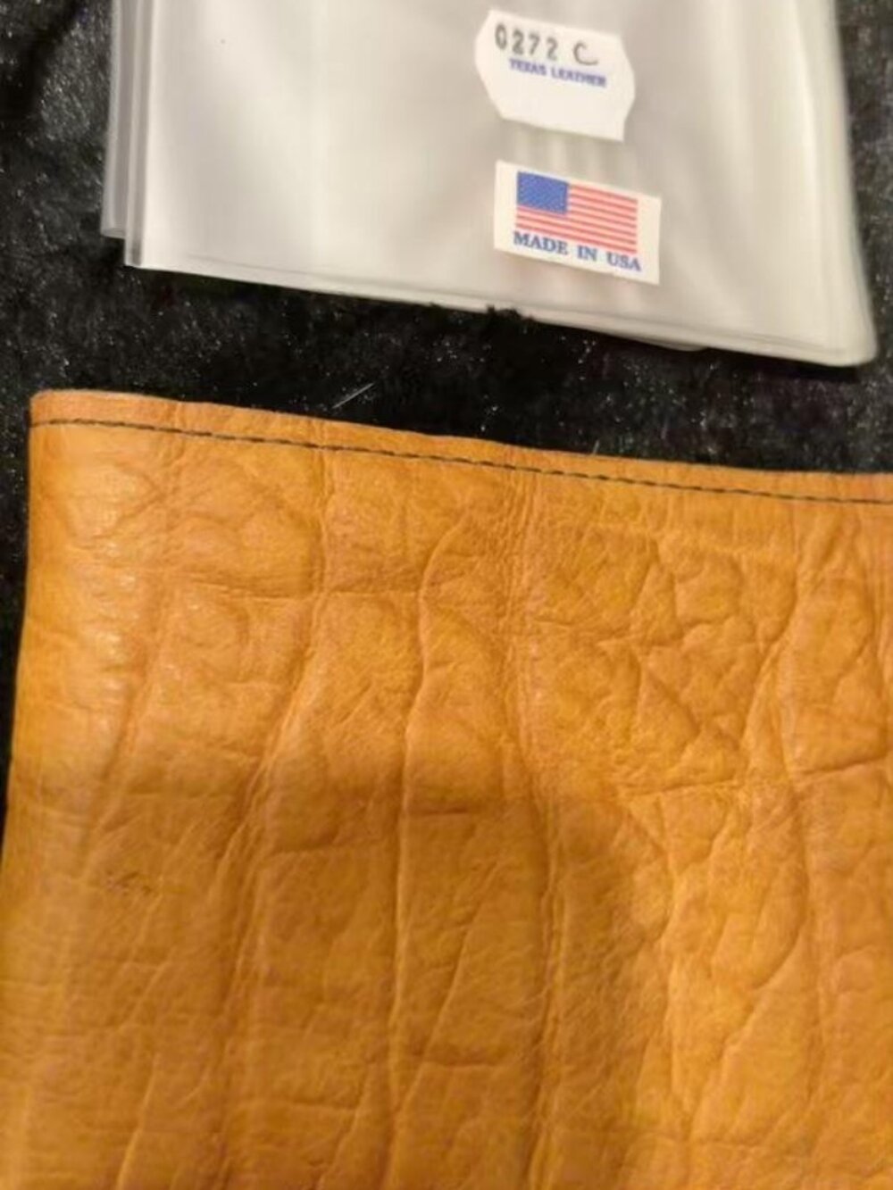Vintage Texas Leather Cowboy Western Wallet NWT